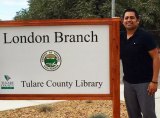 Robert Isquierdo, one of the founders of Reestablishing Stratford, was honored by the Tulare County Hispanic Leadership Network.